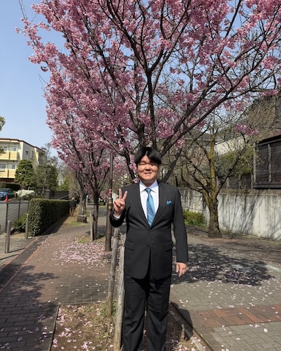 桜咲く